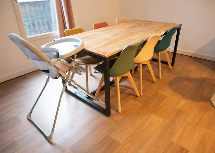 Lou Cabanot - Appartement Lumineux 3 Chambres - Parking Gratuit
